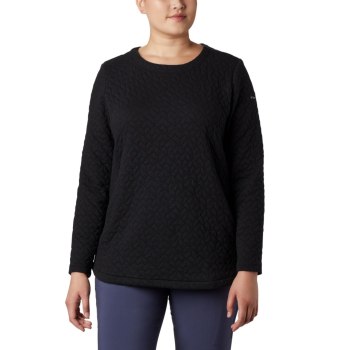 Columbia Sunday Summit Top Plus Size, Pullover Negros Para Mujer | 148306-EFD